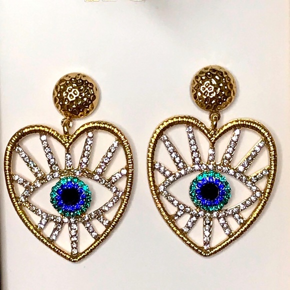 Evil Eye Earrings 🧿 - Picture 3 of 5